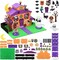 Party Favors for Kids, Halloween Art and Craft DIY Kits, 3D Halloween Tree House and Pumpkin Haunted House, School Activities Game Party Decoration